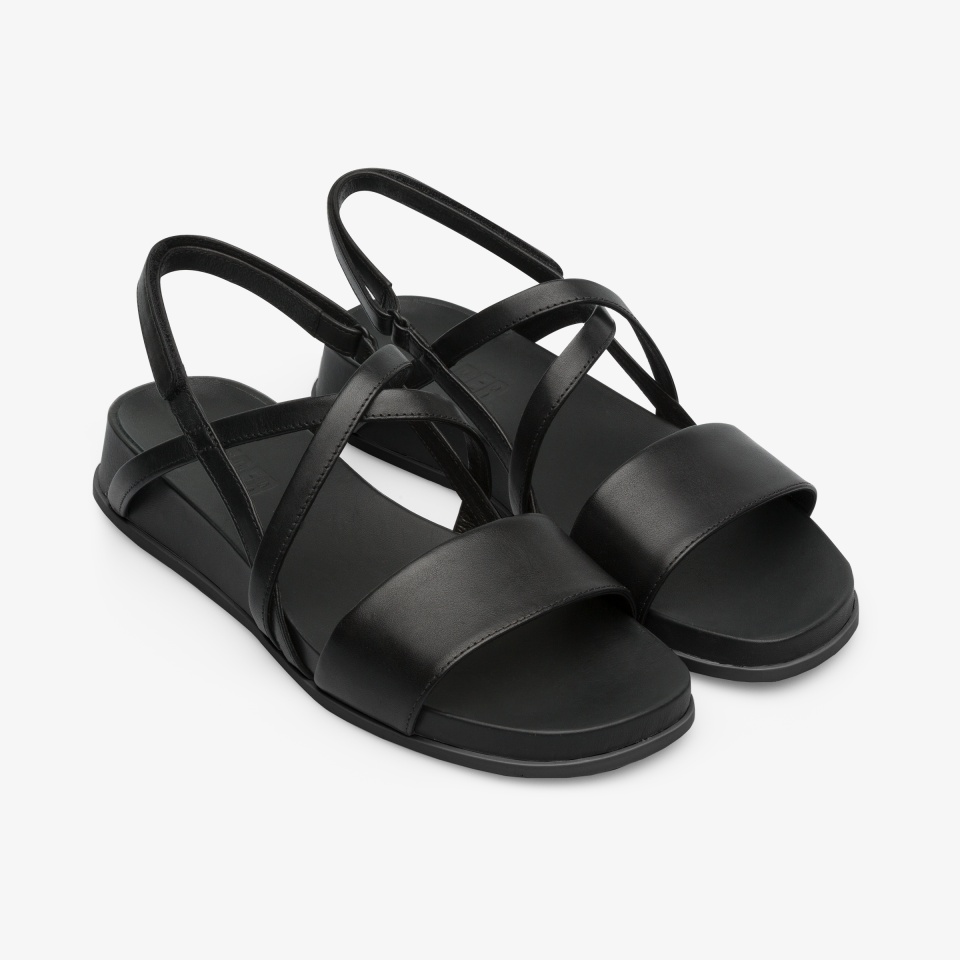 Sandalias Camper Atonik Mujer - Negras | Camper Online + 5093RSMNX